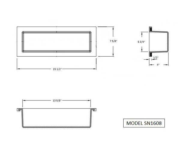 Rebrilliant Grimes Drill & Screw Mount Shower Shelf Wayfair